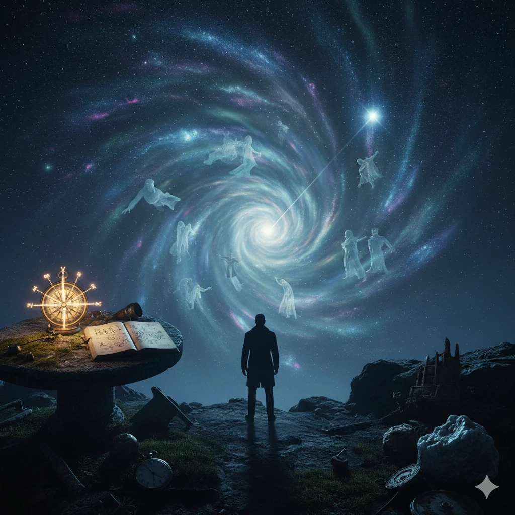 image about ما وراء ستار الواقع: رحلة في عالم خوارق الطبيعة والألغاز المحيرة