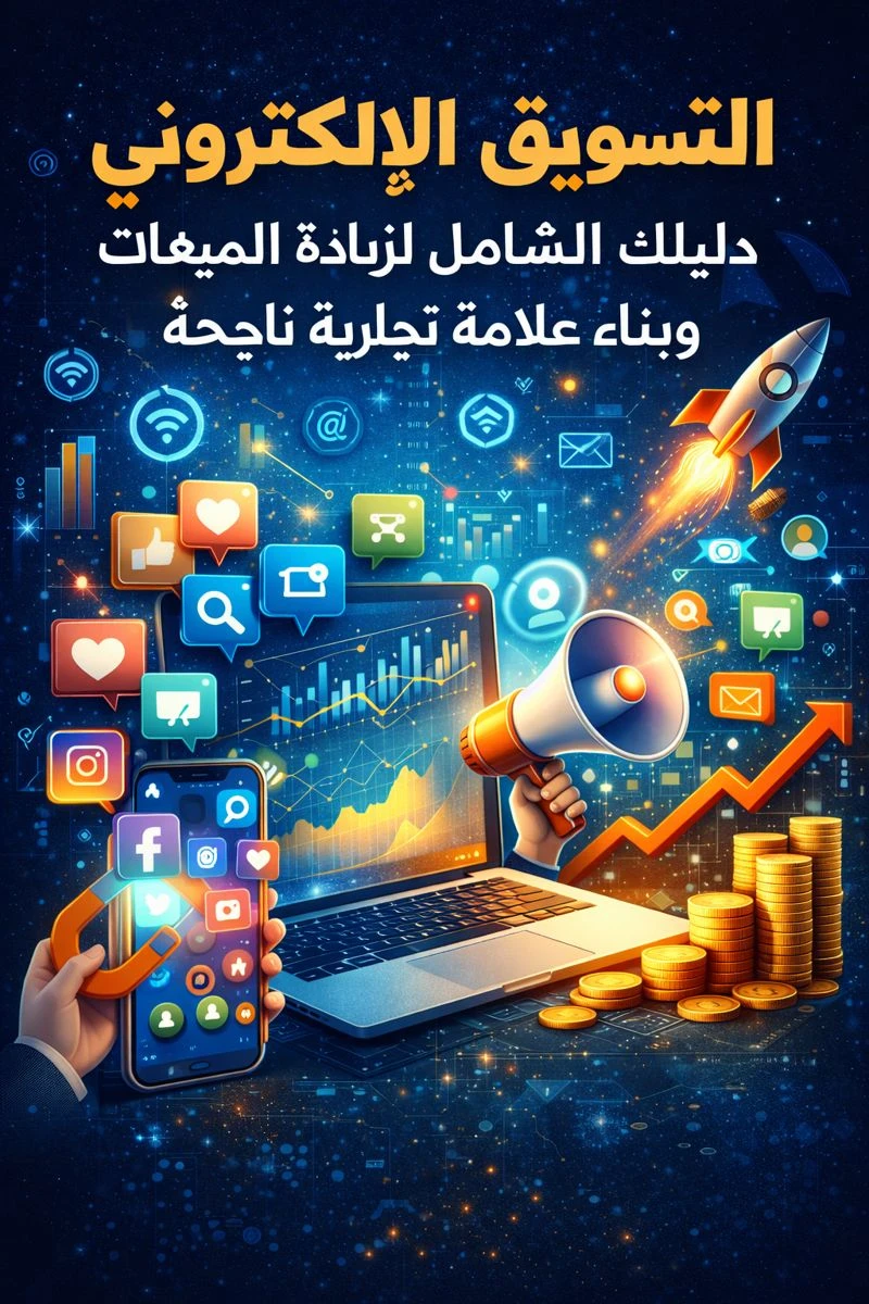 image about التسويق الإلكتروني: دليلك الشامل لزيادة المبيعات وبناء علامة تجارية ناجحة