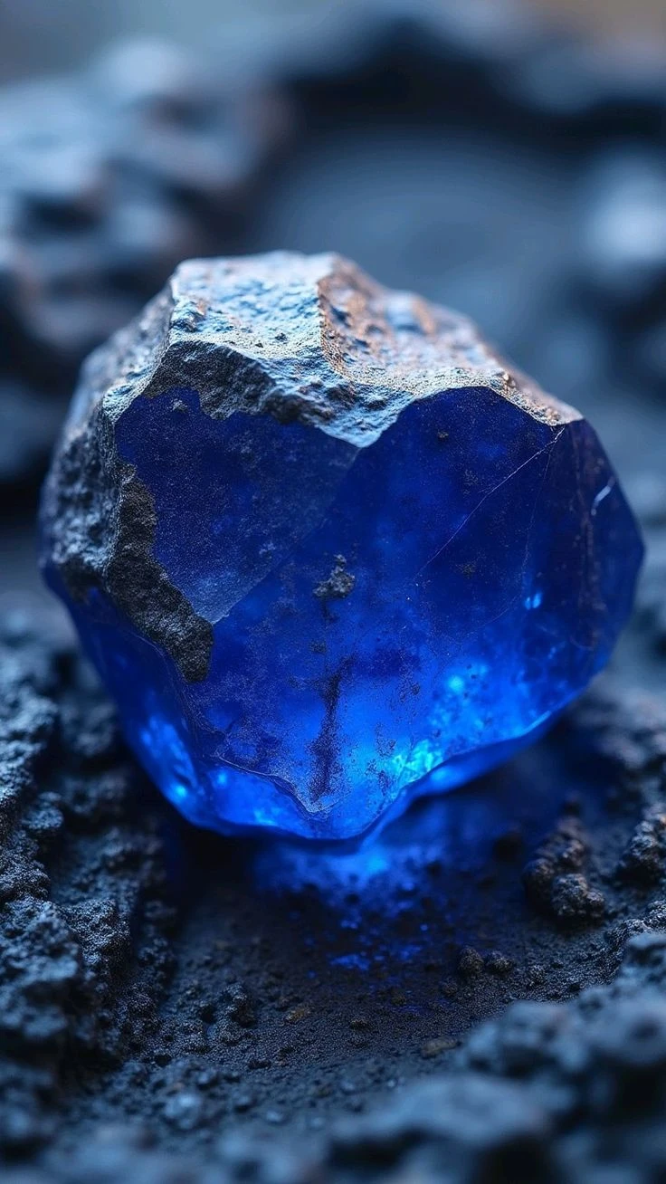 image about الـيـاقـوت الأزرق… لغة السماء المخبأة في جوف الأرض