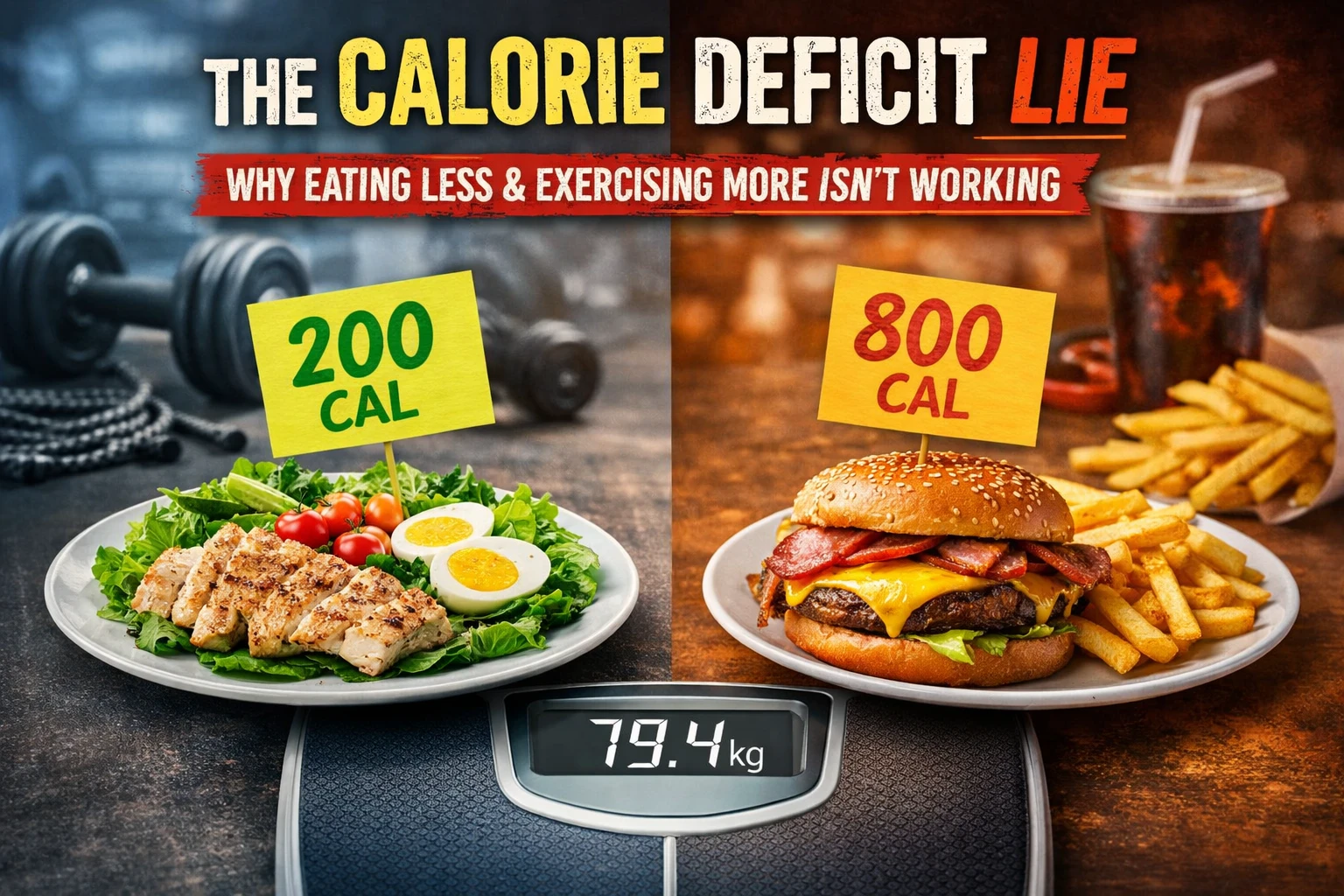 image about You’re Not Losing Weight Because of This Calorie Deficit Myth (And Almost Everyone Believes It)