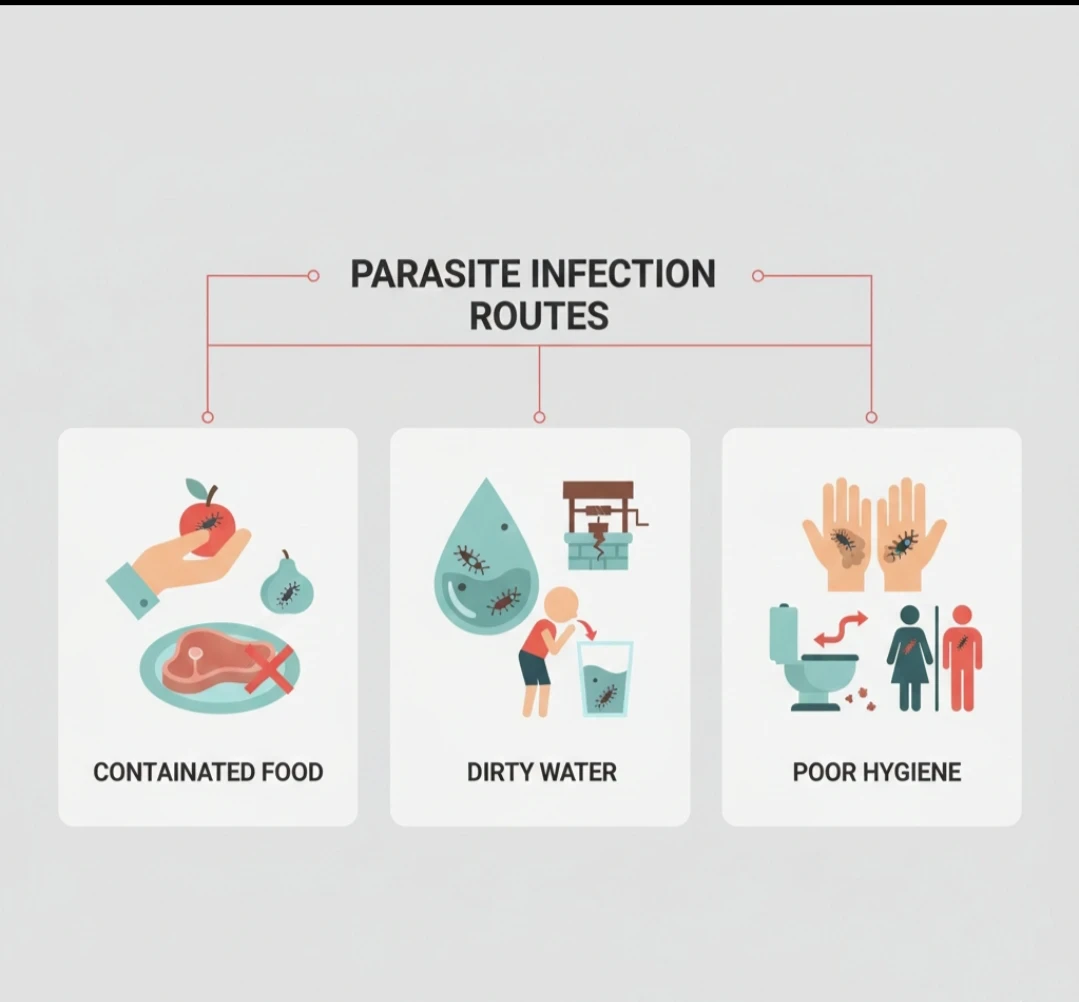 image about الديدان التي تصيب الإنسان: الأسباب والأعراض وطرق الوقاية والعلاج الطبيعي
