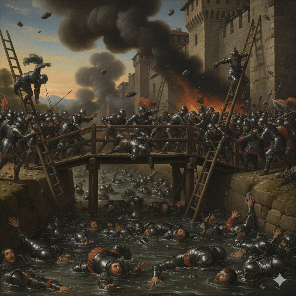 image about حصار وسلب غارلاسكو (1524) – حدث ثانوي في الحرب الإيطالية 1521–1526