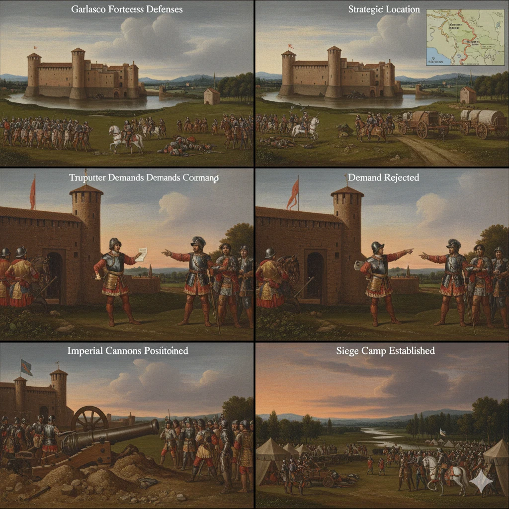 image about حصار وسلب غارلاسكو (1524) – حدث ثانوي في الحرب الإيطالية 1521–1526