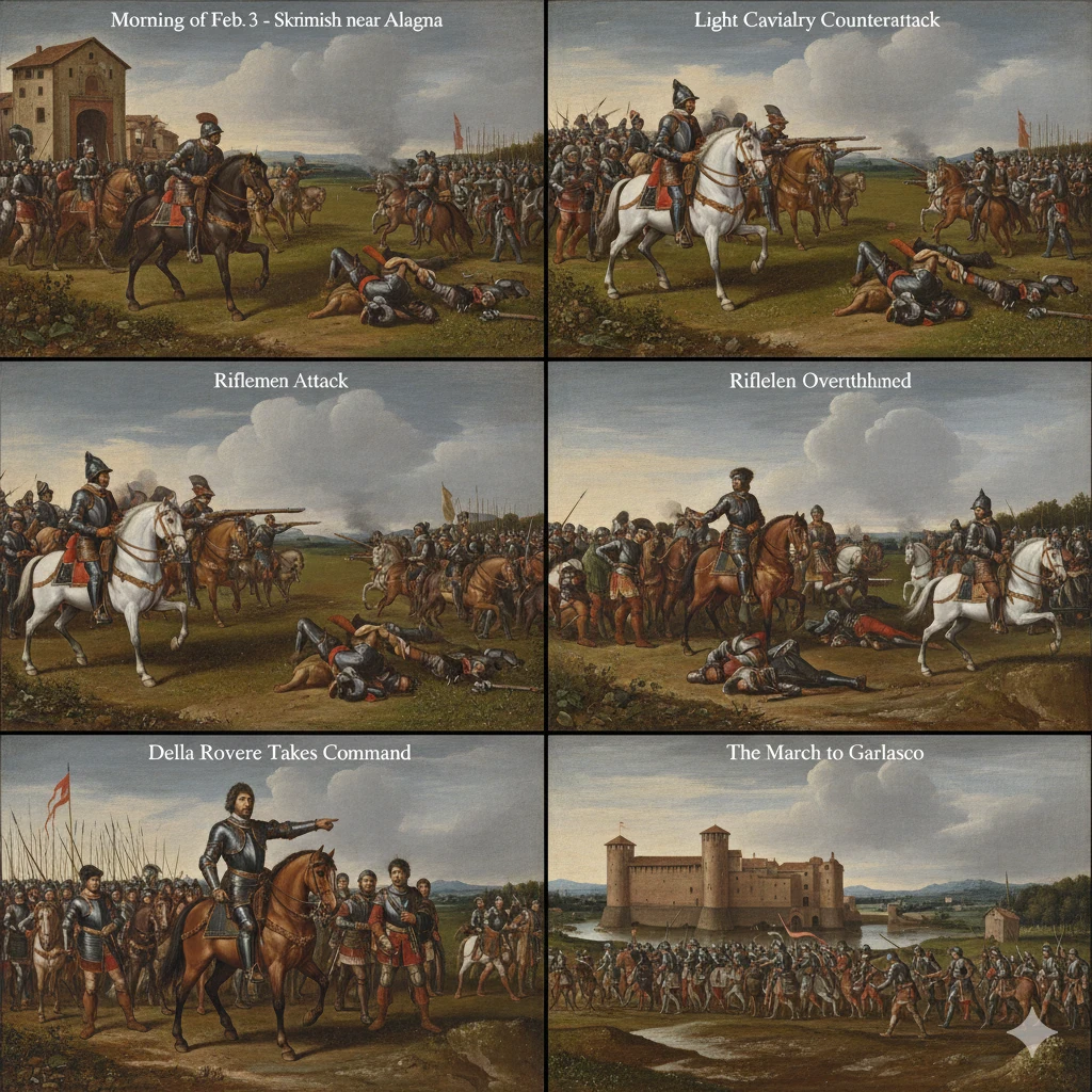 image about حصار وسلب غارلاسكو (1524) – حدث ثانوي في الحرب الإيطالية 1521–1526