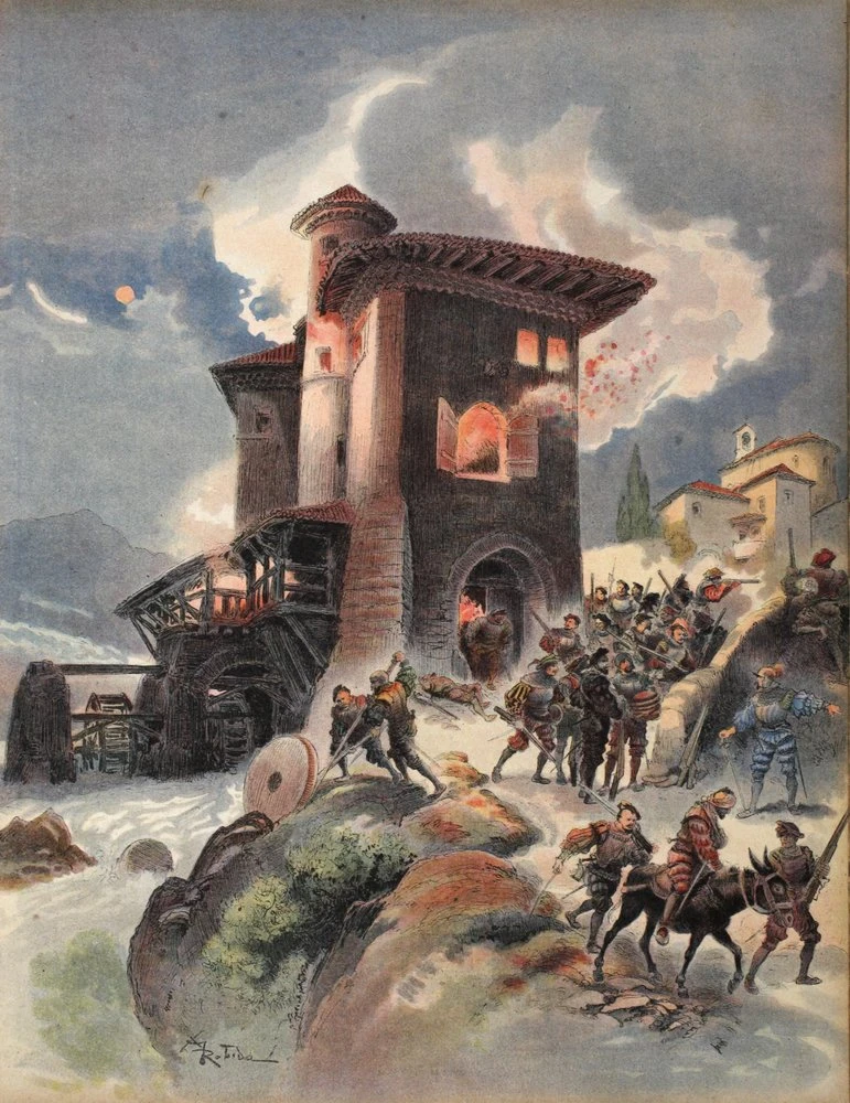 image about حصار وسلب غارلاسكو (1524) – حدث ثانوي في الحرب الإيطالية 1521–1526