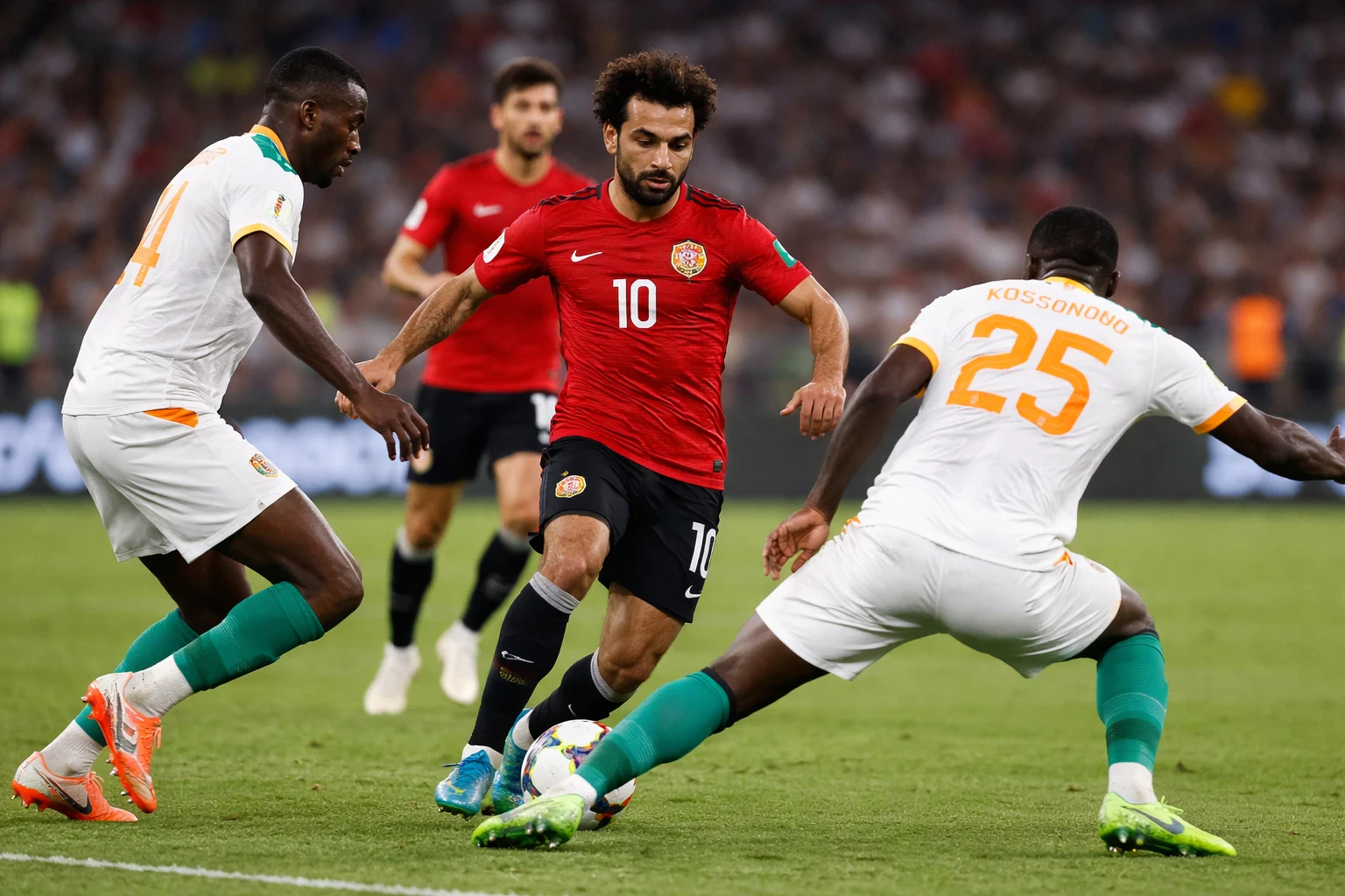 image about الفراعنة يتأهلون إلى نصف النهائي بعد مواجهة قوية ومليئة بالإثارة.