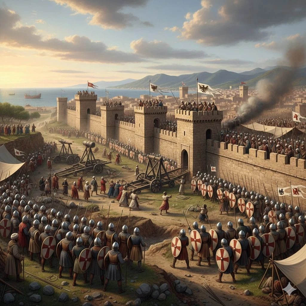 image about حصار برشلونة (801م): نهاية الحكم الإسلامي وبداية النفوذ الكارولنجي في شرقي الأندلس