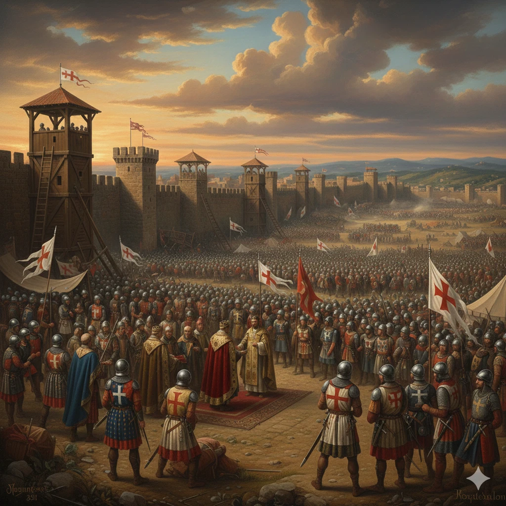 image about حصار برشلونة (801م): نهاية الحكم الإسلامي وبداية النفوذ الكارولنجي في شرقي الأندلس