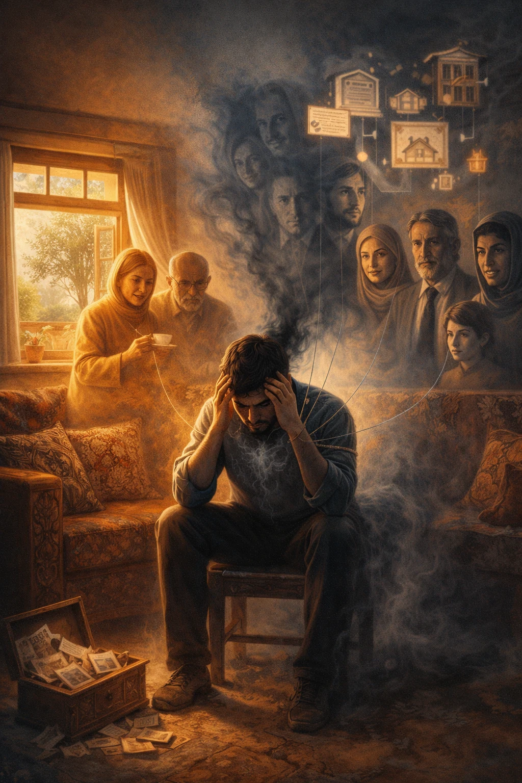 image about كيف يعيش الشباب العربي ضغطًا نفسيًا وقلقًا وجوديًا؟ قراءة في أزمة المعنى والصحة النفسية