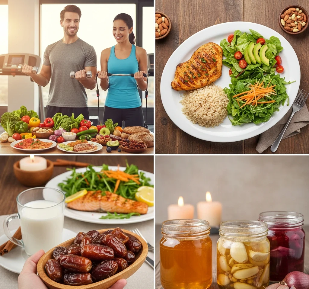 image about أفضل الأطعمة لبناء العضلات وتعزيز القدرة الجنسية والوقاية من الأمراض