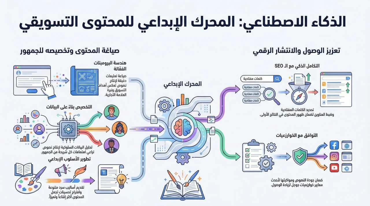 image about 10 أسرار كتابة المحتوى التسويقي بالذكاء الاصطناعي لتمييز العلامة التجارية