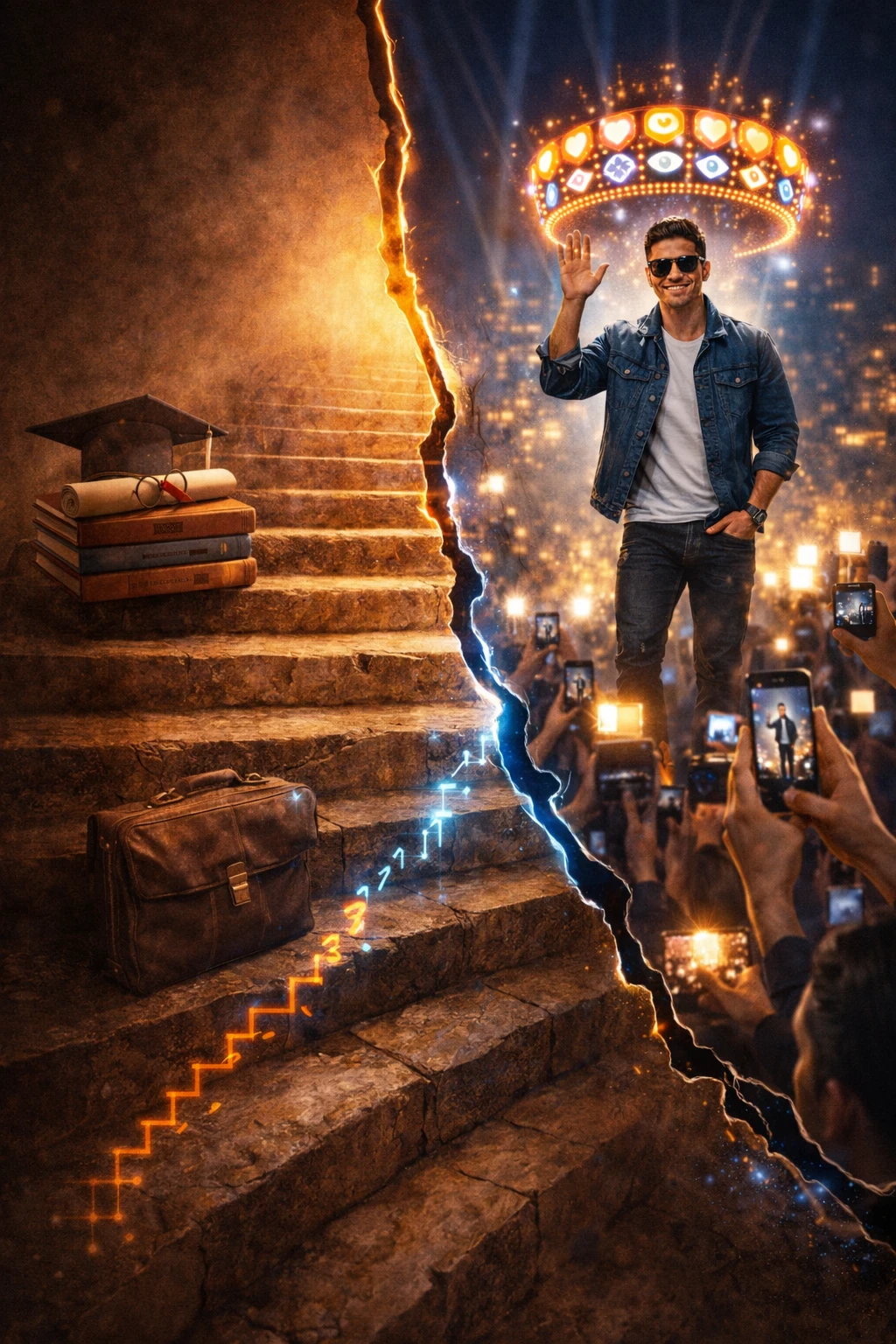 image about من الإنجاز إلى الترند: كيف غيّرت المنصات الرقمية معنى النجاح والقيمة؟