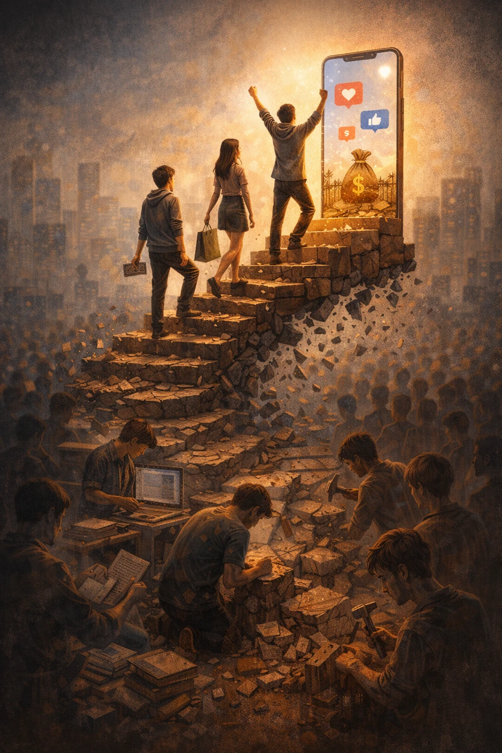 image about من الإنجاز إلى الترند: كيف غيّرت المنصات الرقمية معنى النجاح والقيمة؟