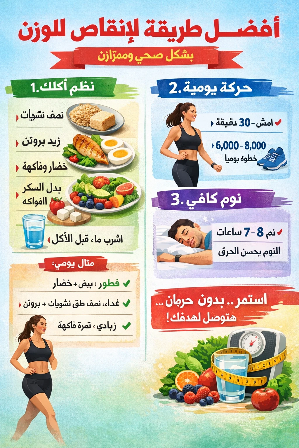 image about فضل طريقة لإنقاص الوزن: دليل شامل لخسارة الوزن بطريقة صحية وآمنة