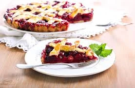 image about 🥧 فطيرة الكرز بالسكر - حلوى كلاسيكية بطعم غني ولمسة منزلية 🍒✨