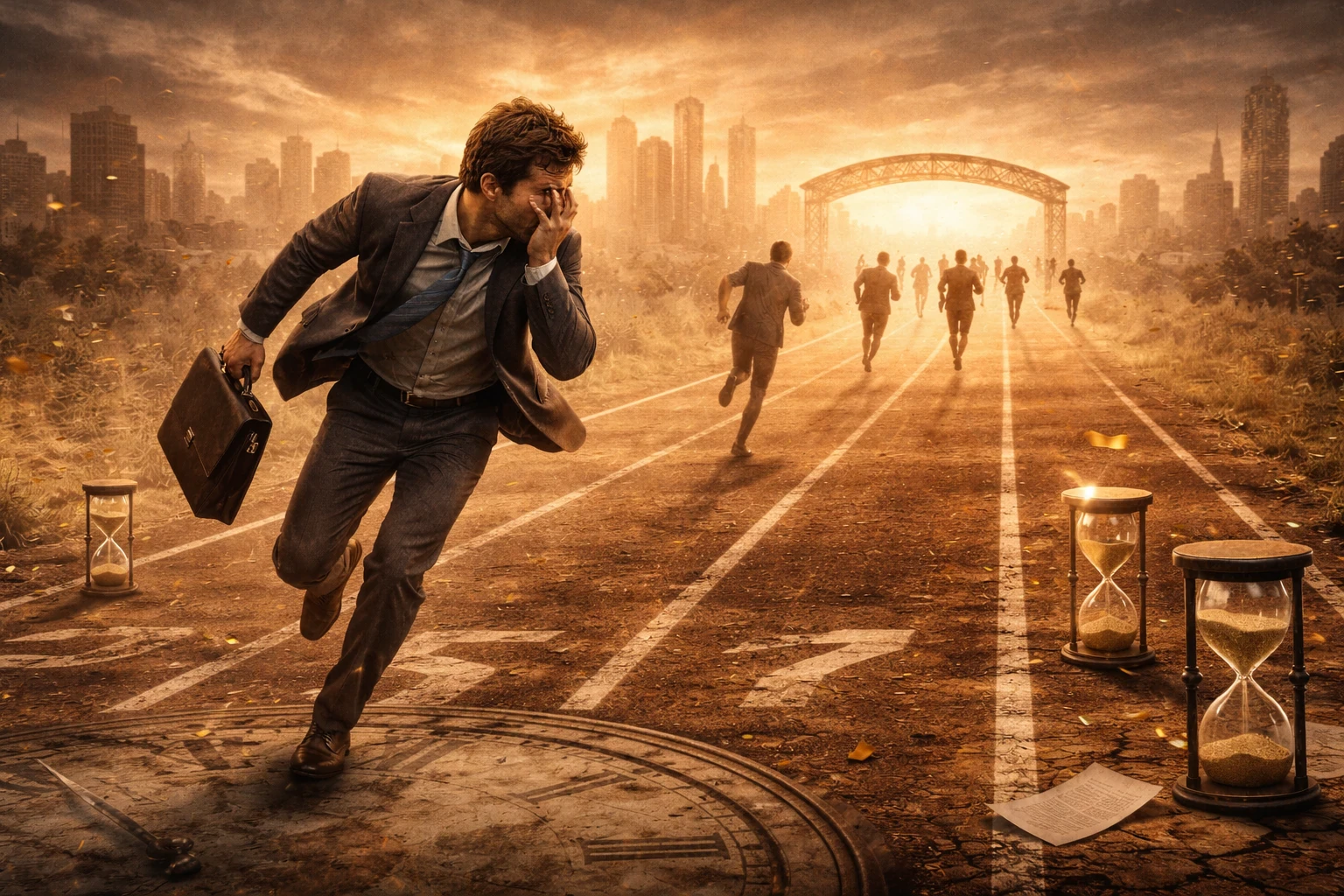 image about لماذا نشعر أننا متأخرون دائمًا؟ القلق الوجودي وضغط الزمن في الحياة المعاصرة