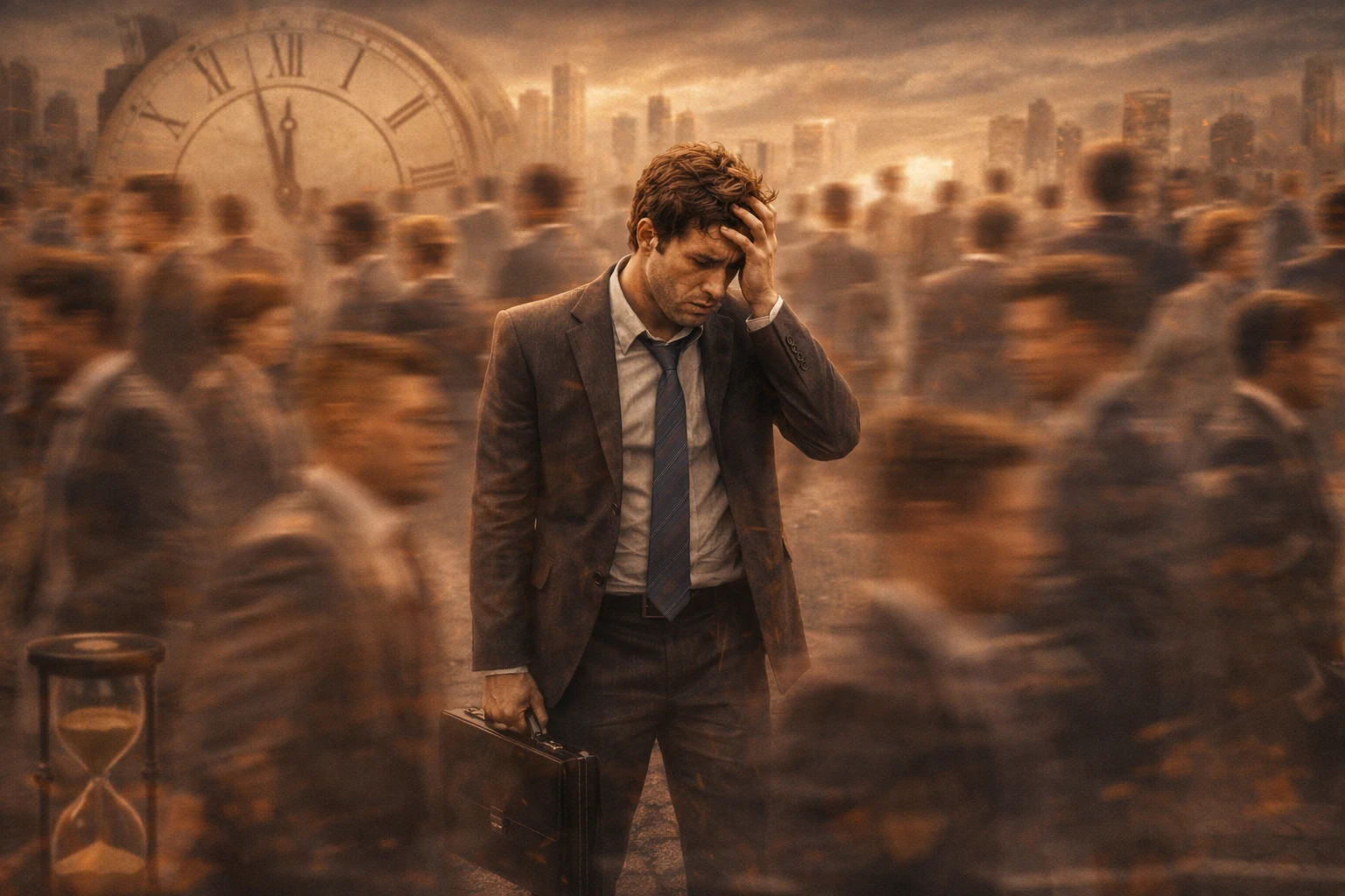 image about لماذا نشعر أننا متأخرون دائمًا؟ القلق الوجودي وضغط الزمن في الحياة المعاصرة