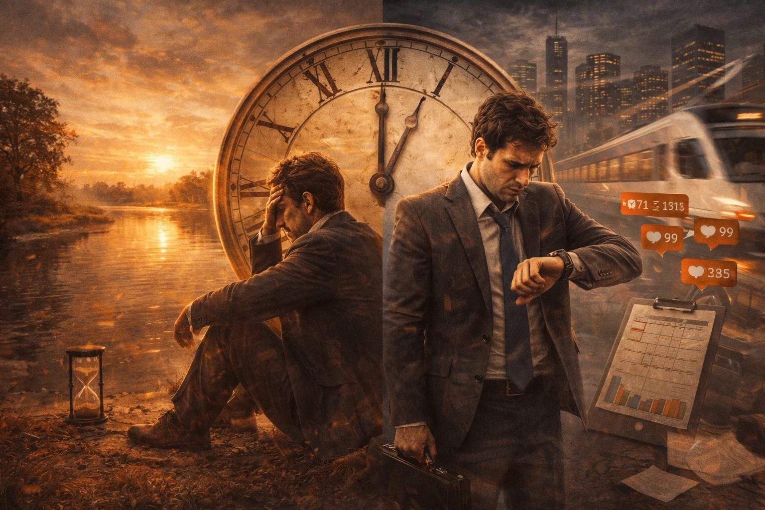 image about لماذا نشعر أننا متأخرون دائمًا؟ القلق الوجودي وضغط الزمن في الحياة المعاصرة