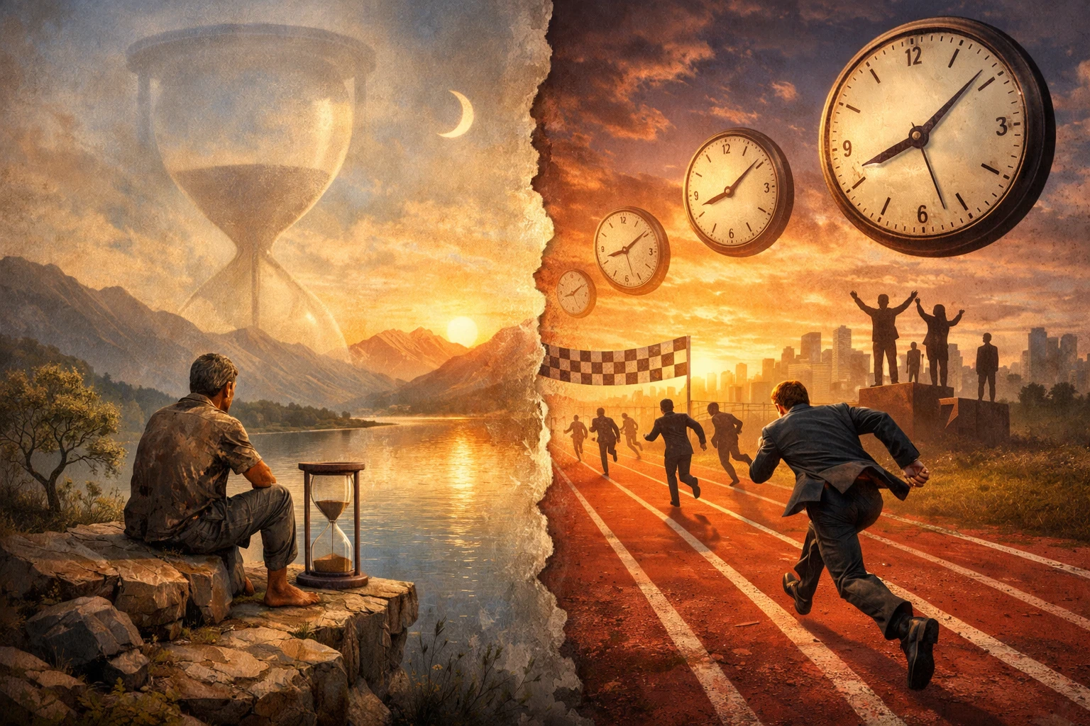 image about لماذا نشعر أننا متأخرون دائمًا؟ القلق الوجودي وضغط الزمن في الحياة المعاصرة