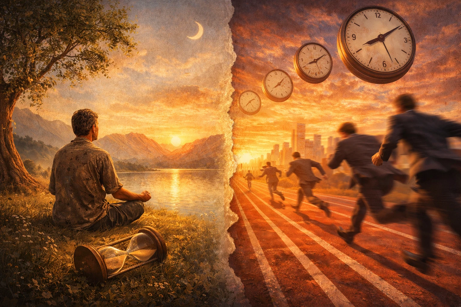 image about لماذا نشعر أننا متأخرون دائمًا؟ القلق الوجودي وضغط الزمن في الحياة المعاصرة