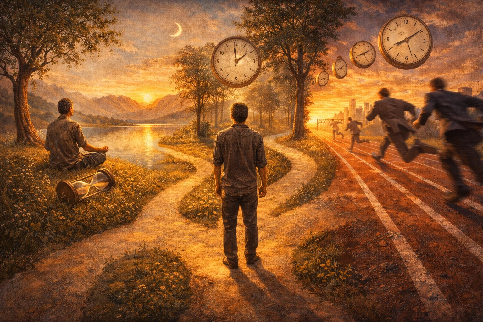 image about لماذا نشعر أننا متأخرون دائمًا؟ القلق الوجودي وضغط الزمن في الحياة المعاصرة