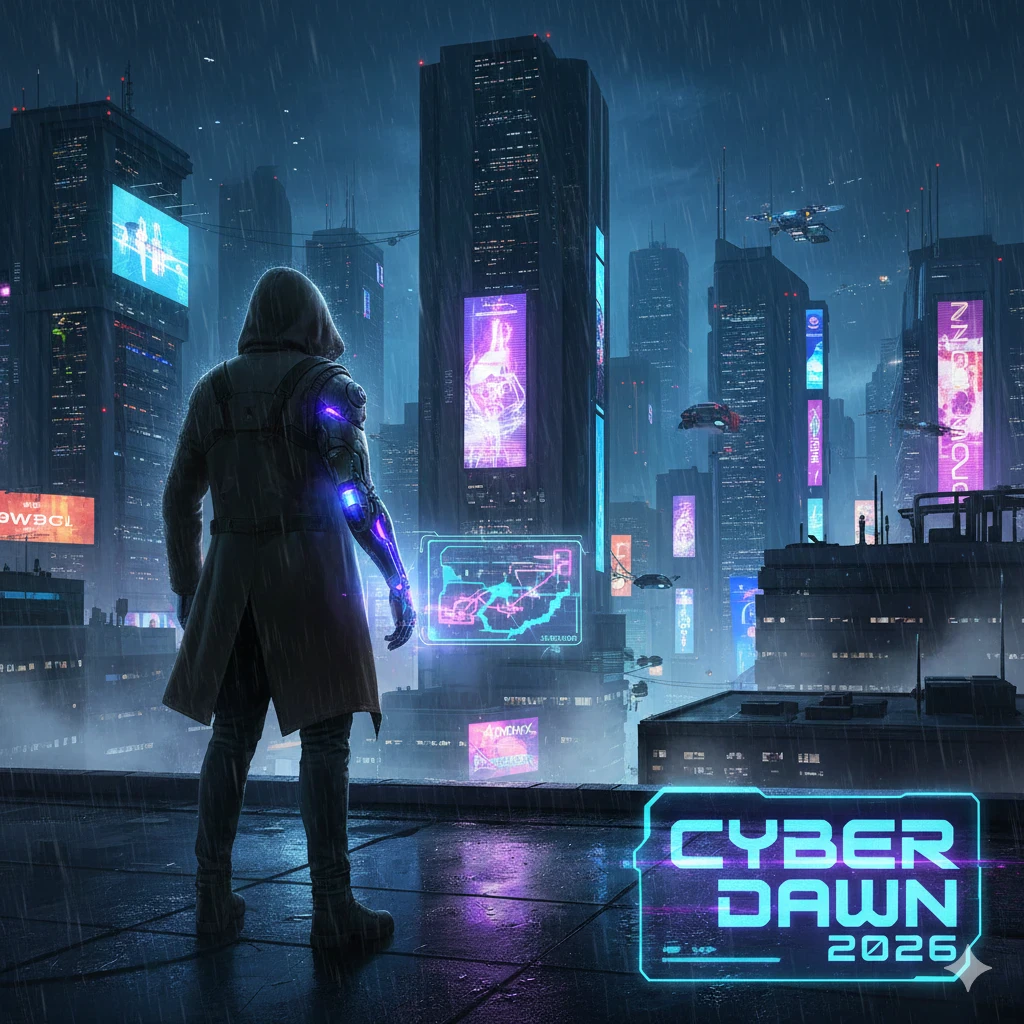 image about Cyber Dawn 2026… اللعبة اللي قلبت السوشيال ميديا رأسًا على عقب