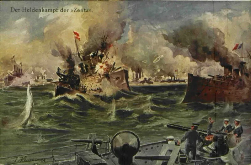 image about معركة أنتيفاري 1914: أول انتصار بحري للتحالف ضد النمسا‑المجر