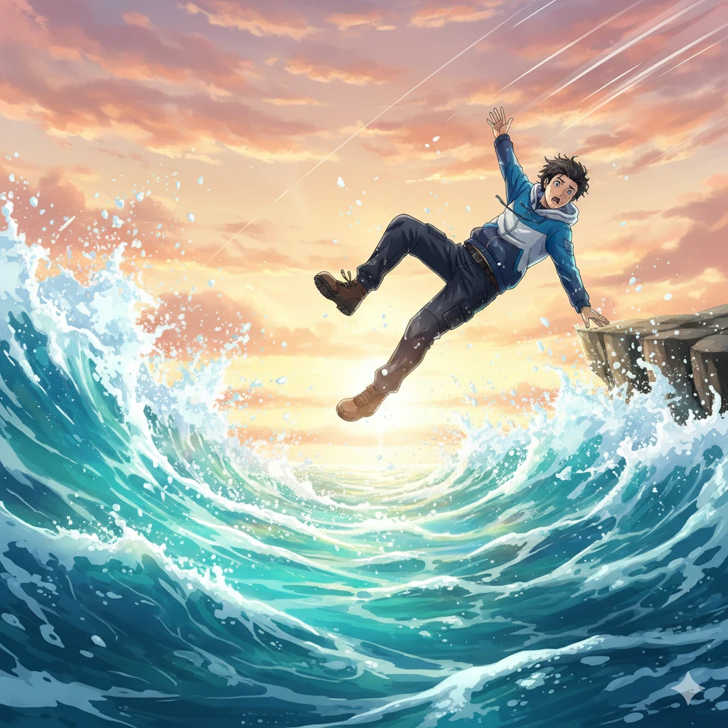 image about الحوت الطيب والصبي في المحيط