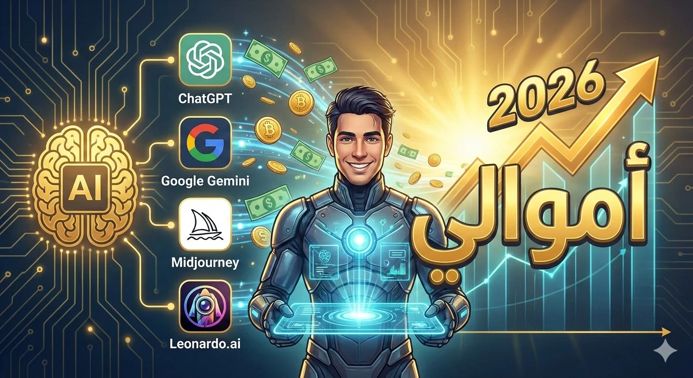 image about كنز أموالي 2026: كيف تربح بالذكاء الاصطناعي من الصفر؟