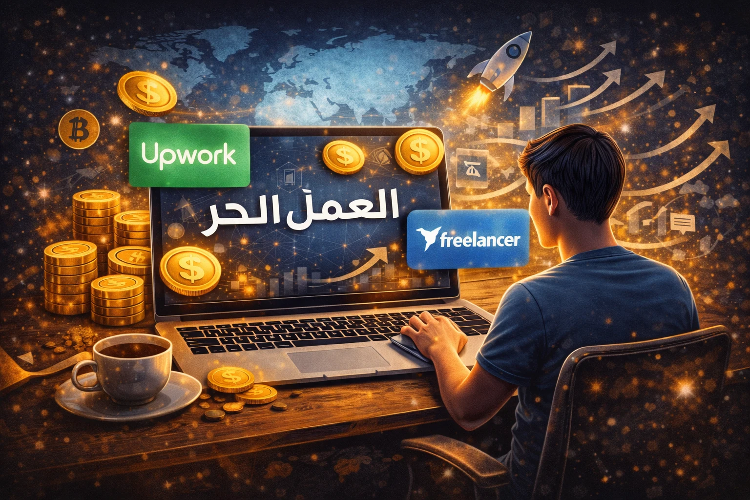 image about إزاي تعمل فلوس من الفريلانس؟ دليل عملي للربح من العمل الحر أونلاين