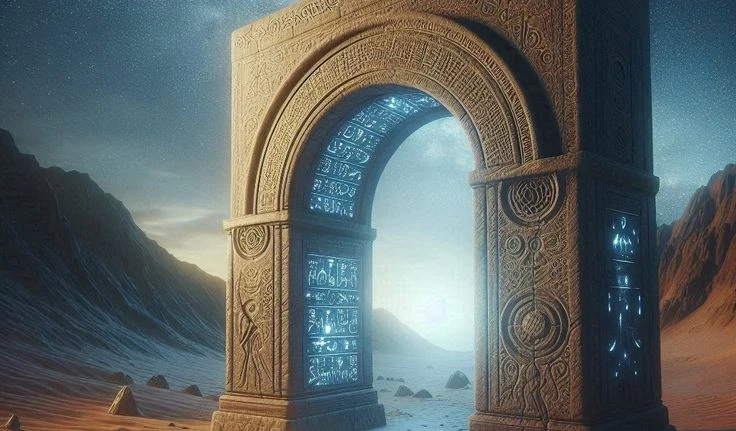 image about  🌌 حقيقة البوابات النجمية: بين الخيال العلمي والفيزياء الحقيقية