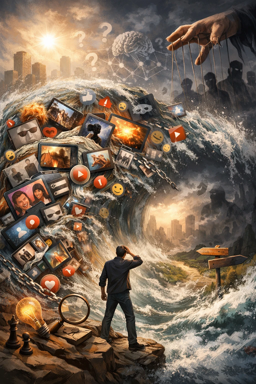 image about تضليل المعلومات والوعي النقدي: هل نحن على علم بما نعرف؟