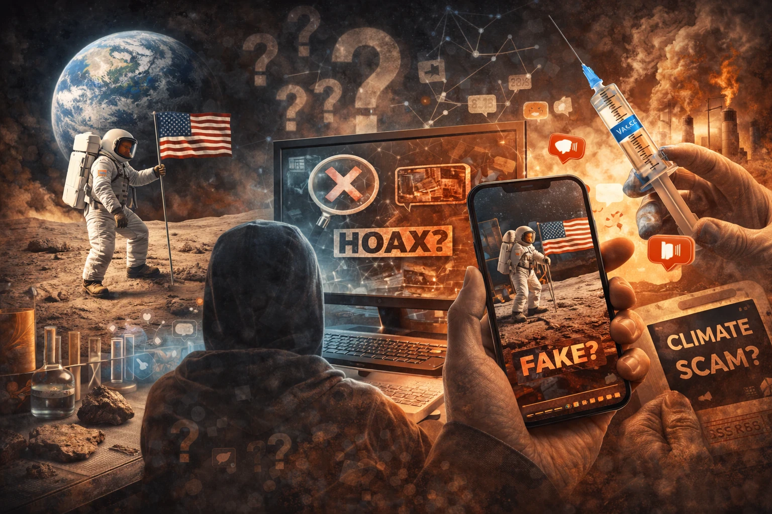 image about الهبوط على القمر: حقيقة مؤكدة أم كذبة محكمة؟