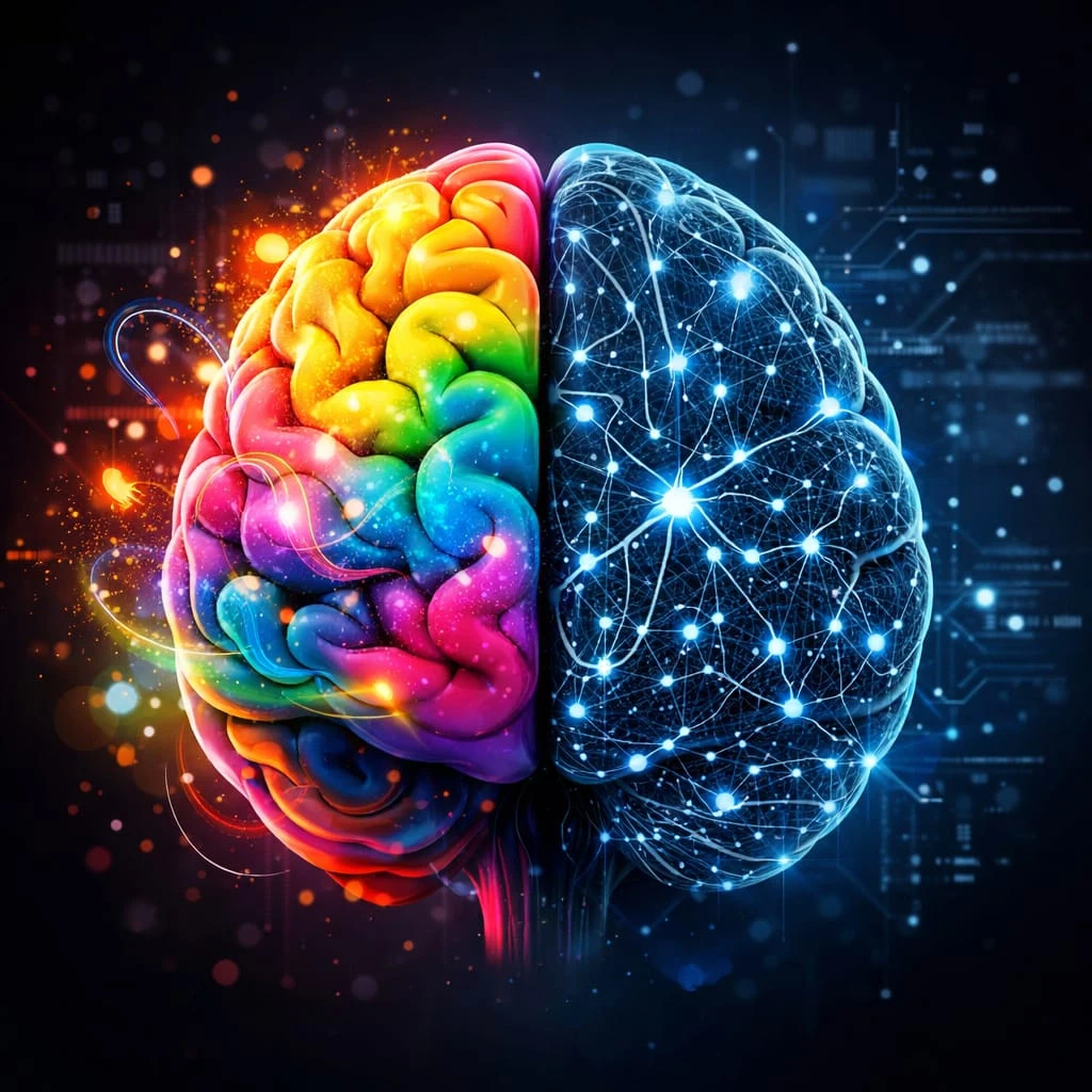 image about 🧠 الدماغ البشري: أعجوبة الذكاء ومركز الإبداع والتفكير