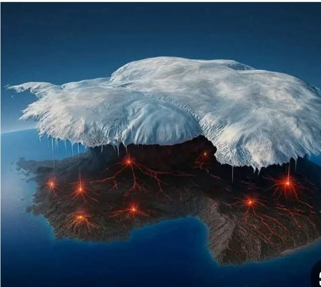 image about ماذا تخفي القاره المتجمدة ؟