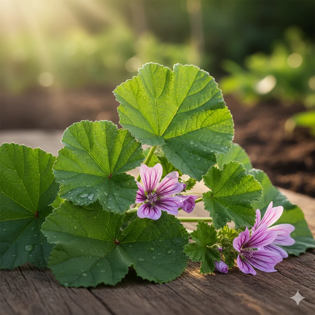 image about The Viking Diet Meets Mediterranean Greens: The Magic of Mallow.