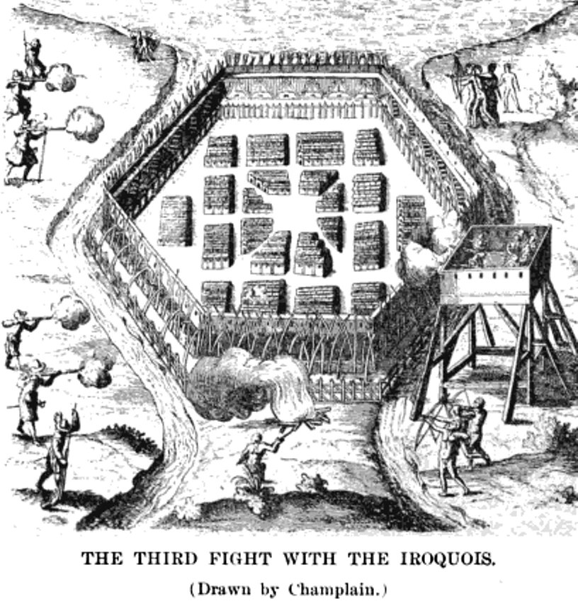 image about معركة سوريل: انتصار الفرنسيين وحلفائهم ضد الموهَوْك (1610)