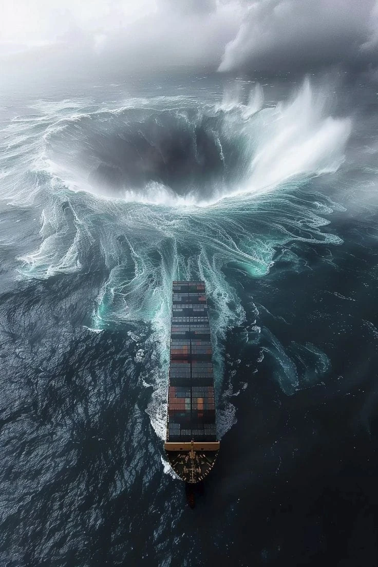 image about 🐉 مش مثلث برمودا بس! لغز بحر الشيطان الثقب اللي بيبلع السفن والطائرات في دقائق