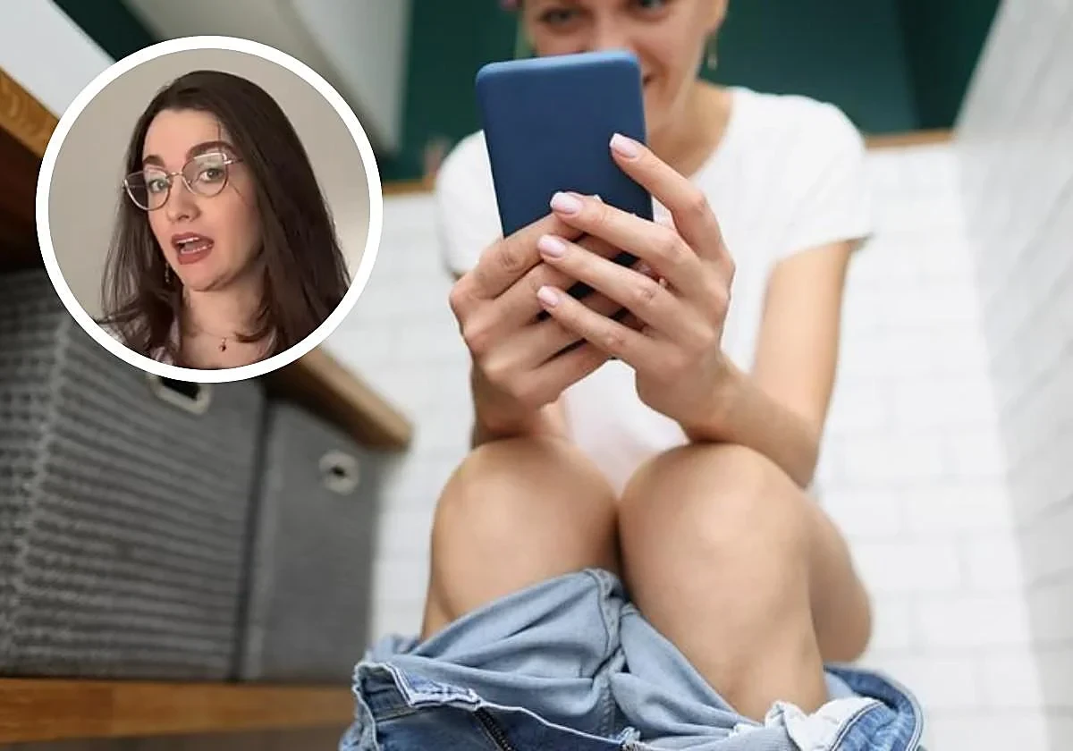 image about  تحذر من خطر دخول الحمام بالهاتف المحمول: 