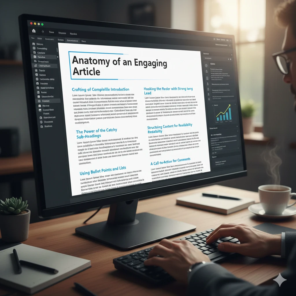 image about طريقة الربح الذكية: كيف تجعل مقالك يجذب آلاف المشاهدات والتعليقات.