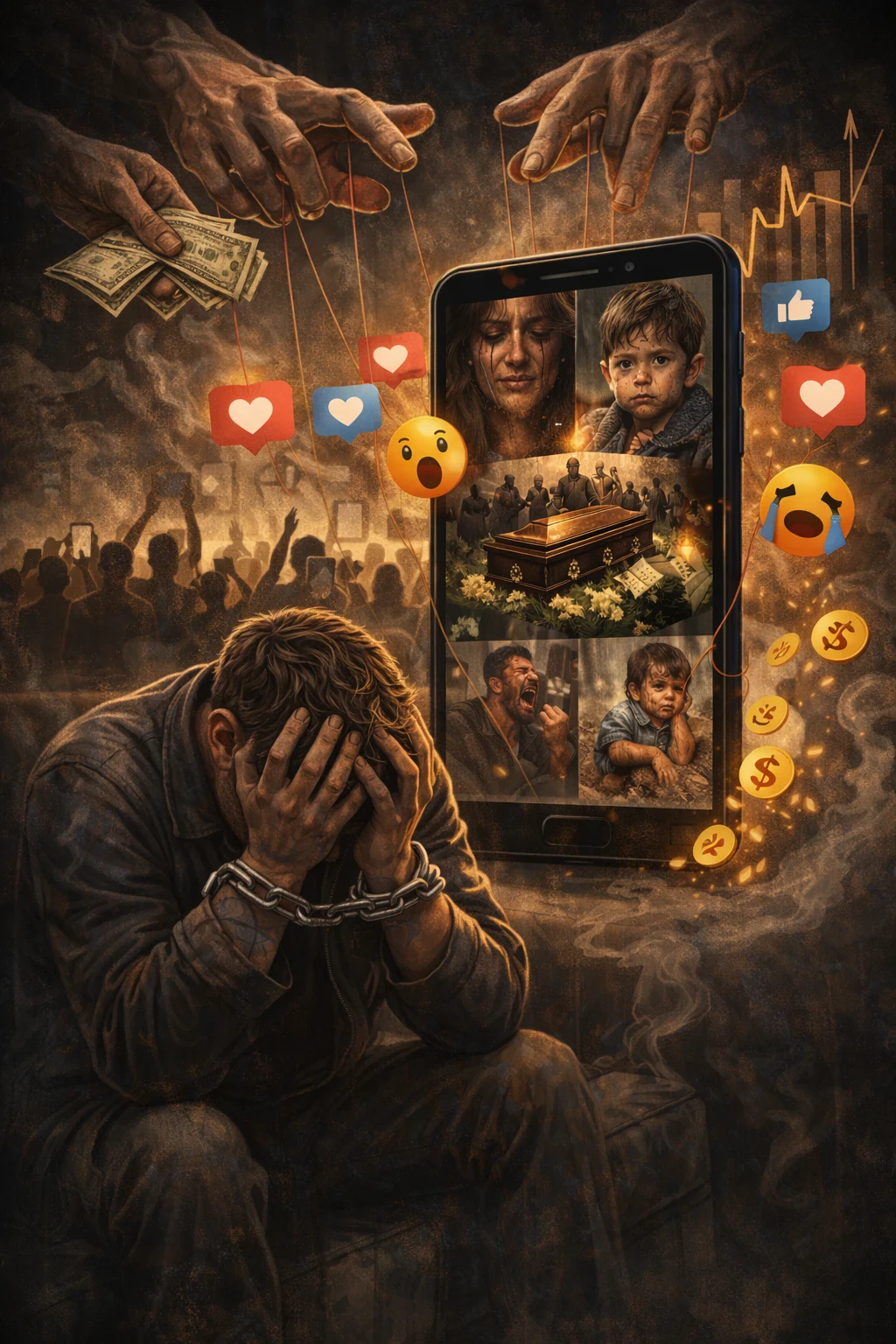 image about من التعاطف إلى الاستهلاك العاطفي: كيف أصبحت المآسي محتوى؟