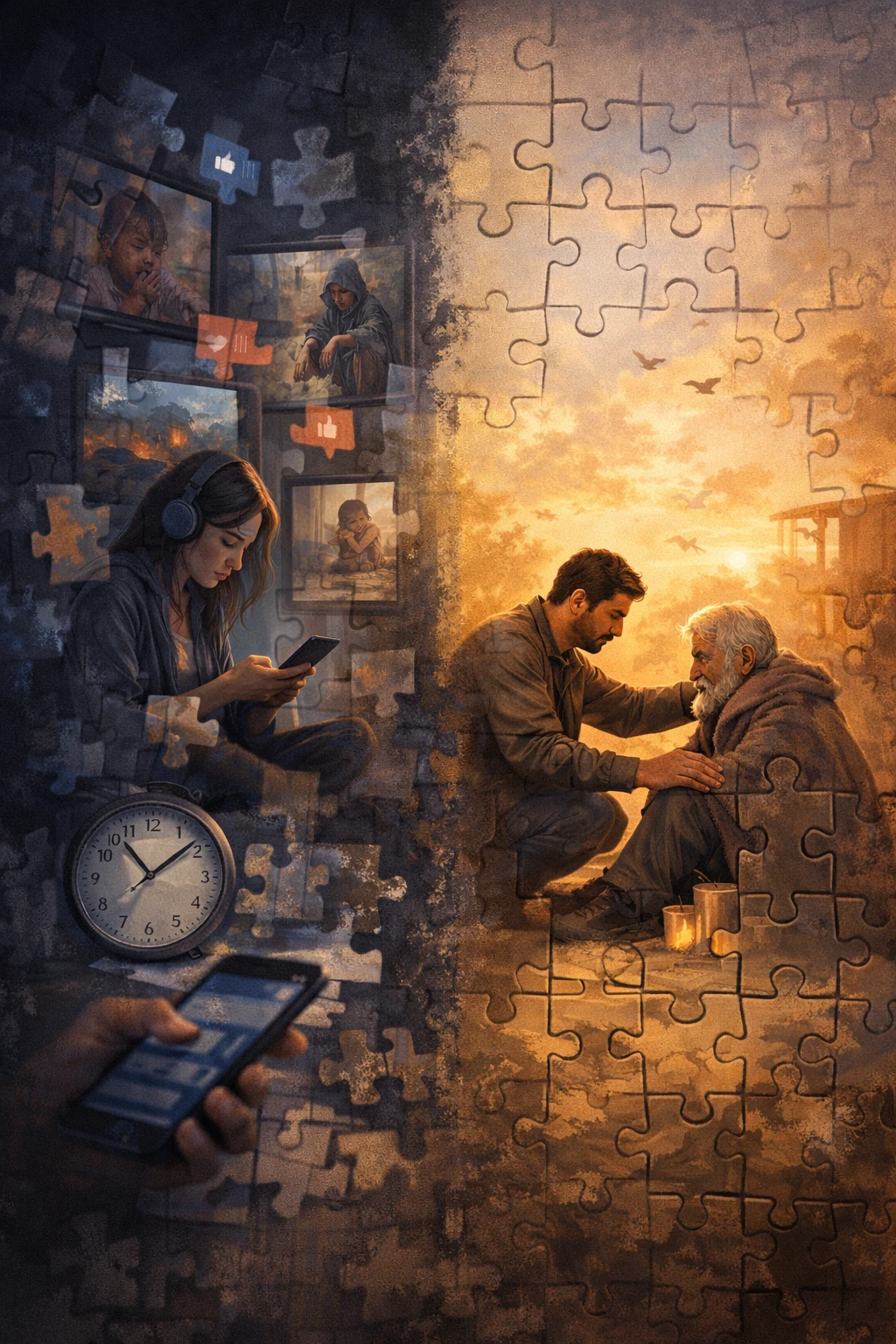 image about من التعاطف إلى الاستهلاك العاطفي: كيف أصبحت المآسي محتوى؟