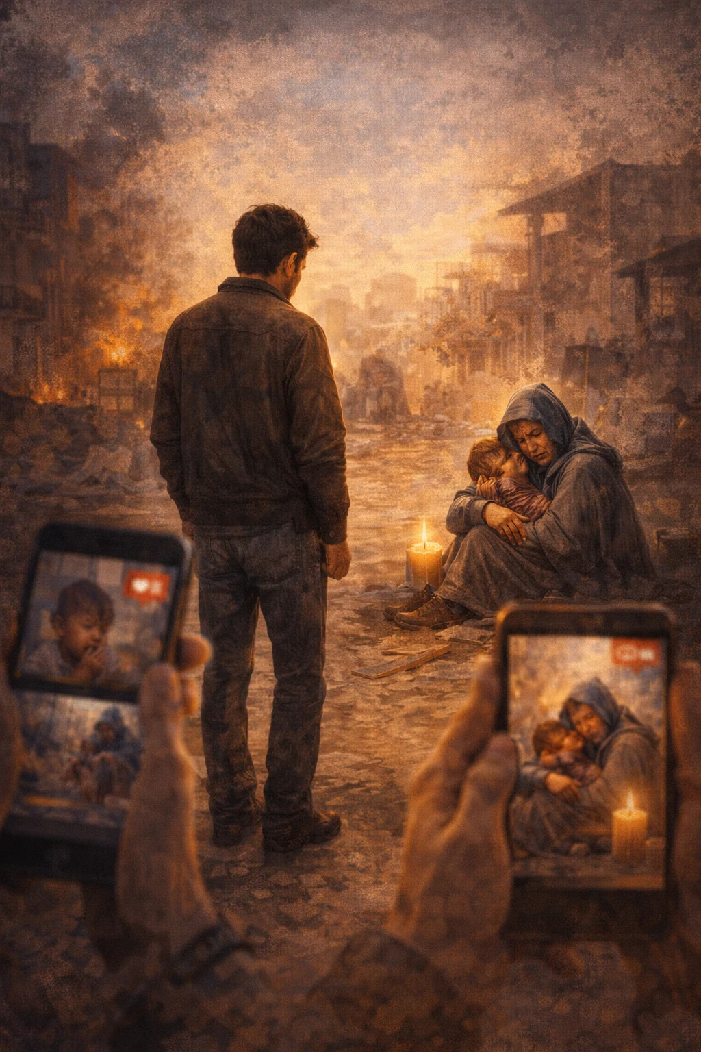 image about من التعاطف إلى الاستهلاك العاطفي: كيف أصبحت المآسي محتوى؟