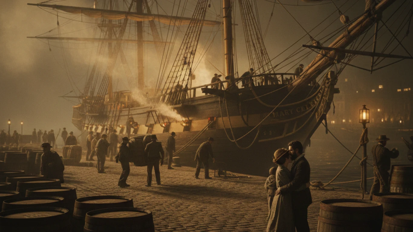 image about لغز السفينة الملعونة ماري سيلست