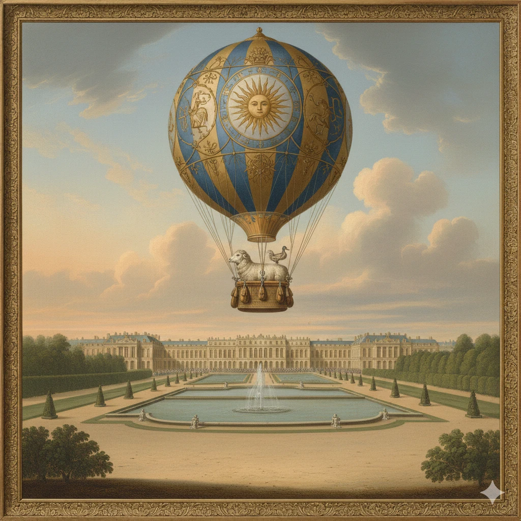 image about قصة بناء أول منطاد: حلم الطيران وبداية عصر المناطيد