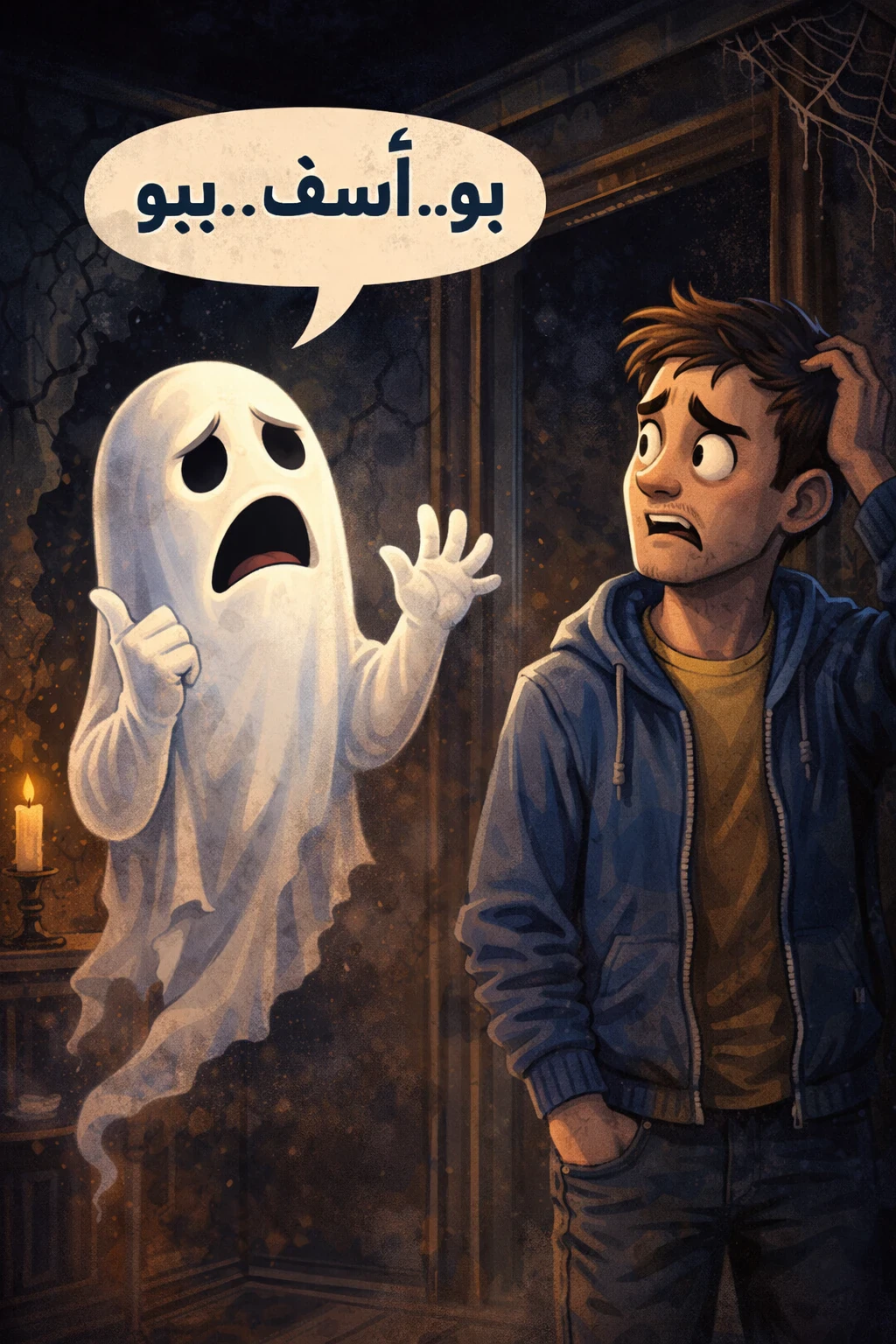 image about لما الرعب قرر يشتغل كوميدي