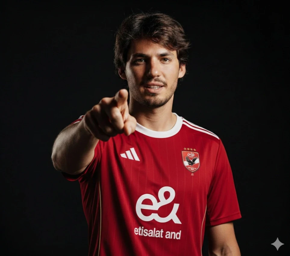 image about برومبتات جاهزة لعمل صورتك بالذكاء الاصطناعي بتيشرت الاهلي