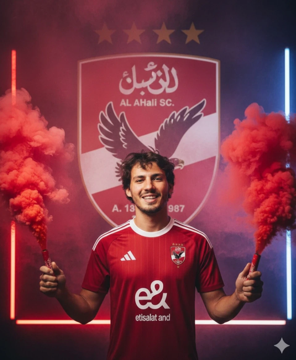 image about برومبتات جاهزة لعمل صورتك بالذكاء الاصطناعي بتيشرت الاهلي