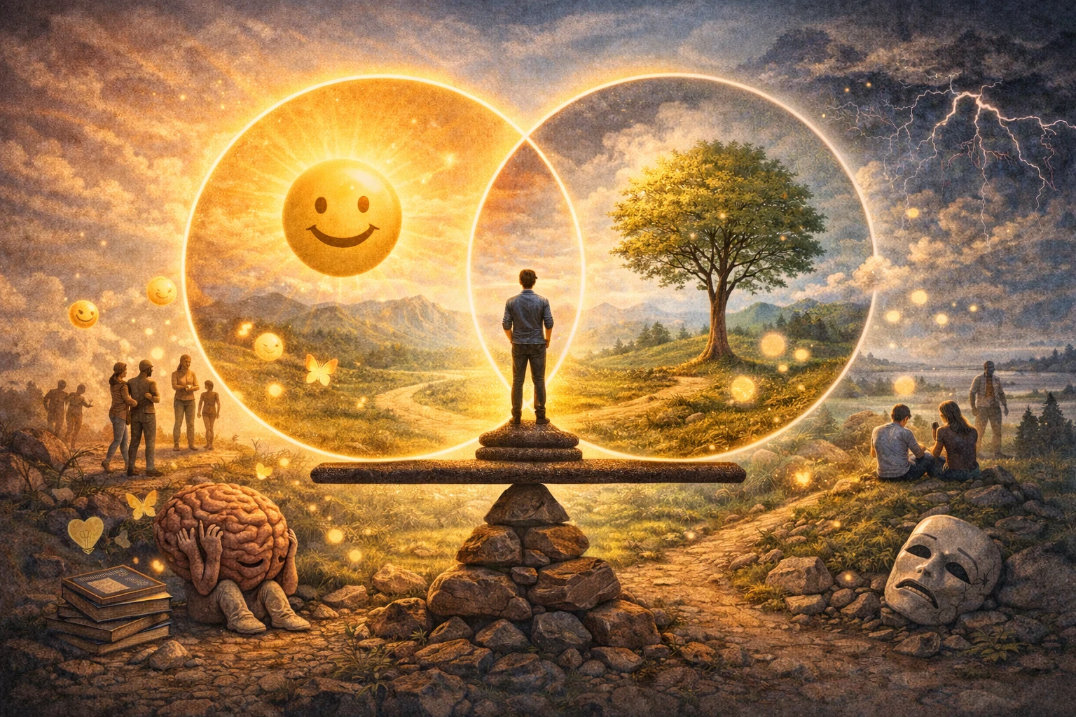 image about هل السعادة هدف أم أثر جانبي لحياة ذات معنى؟