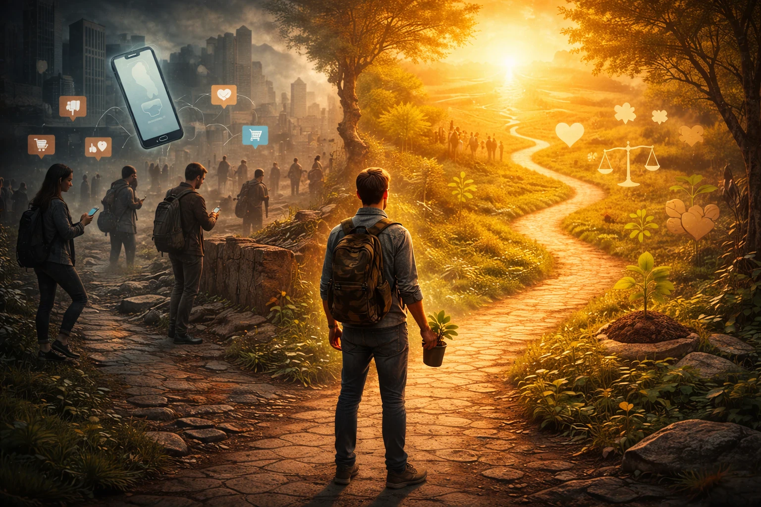 image about الخير في زمن اللامبالاة: هل ما زالت الفضيلة ممكنة؟